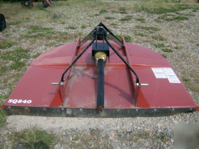 New bush hog SQ840 7FT. rotary mower ; leftover unit