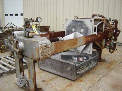 Used 36â€ x 36â€ shriver 20 plate filter press 60 (4500)