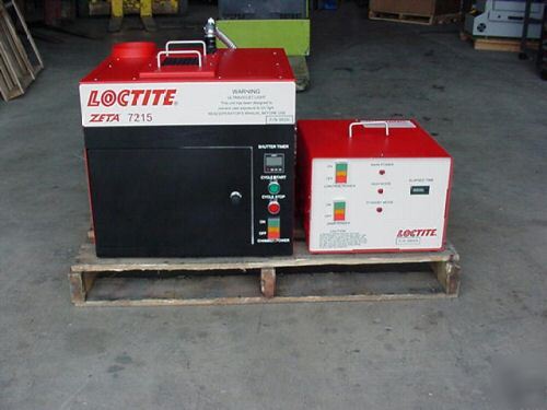 Loctite zeta 7215 uv cure chamber oven