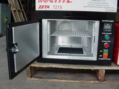 Loctite zeta 7215 uv cure chamber oven