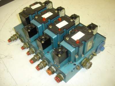 Mac pneumatic valve manifold assembly pme-591DAAG