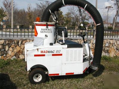 Madvac 101D kubota diesel pwr vacumn garbage vehicle 