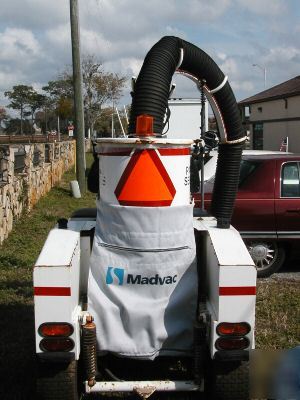 Madvac 101D kubota diesel pwr vacumn garbage vehicle 