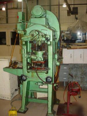 20 ton cosa model pl straight side single crank press