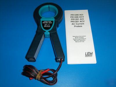 New lem ac current probe PR1201ACV fluke - 