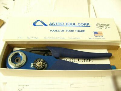 Astro standard step adjustable crimp tool