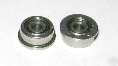 New FR1-5-zz flanged bearings, 3/32