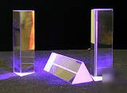  glass prism optical green laser hene show 25MM x 25MM 