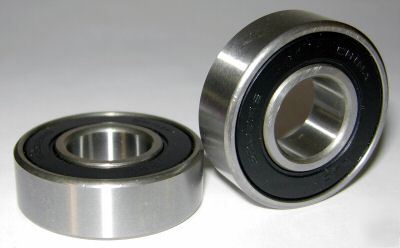 New (4) 6202-2RS ball bearings, 15X35X11 mm, lot