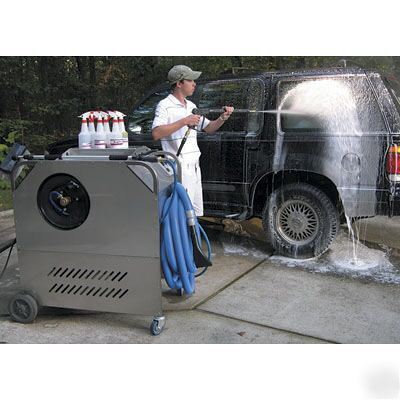 Portable car wash system fleet 110V - 1000 psi - 2 gpm