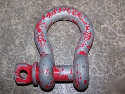 Rigging shackles 3/4, 7/8