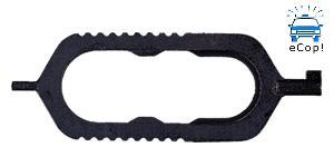 Zak tool zt 17 concealable belt keeper handcuff key