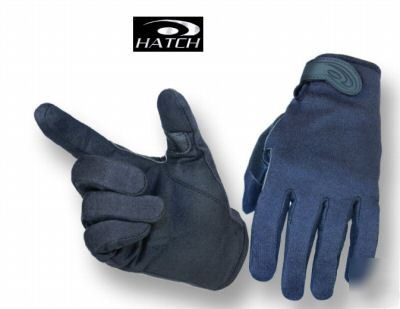 New hatch KPG200 kevlar patrolman leather gloves med - 