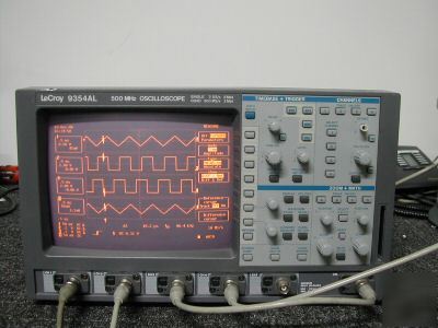 Lecroy 9354AL 500 mhz 4 channel 2 ghz sampling scope