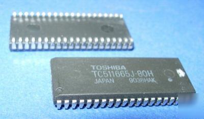 TC51165J80 page mode dram t/r 265PCS (mix) TC51165J-80H