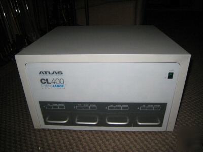 Atlas cl 400 chemilume polymer stability analyzer 