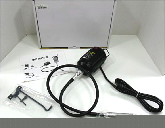 Flexible shaft 110 volt die grinder with key type chuck
