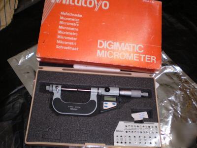 Mitutoyo digimatic digital thread micrometer cnc metric