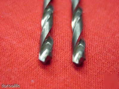 New 2PCS #7 solid carbide jobber drill rtw usa