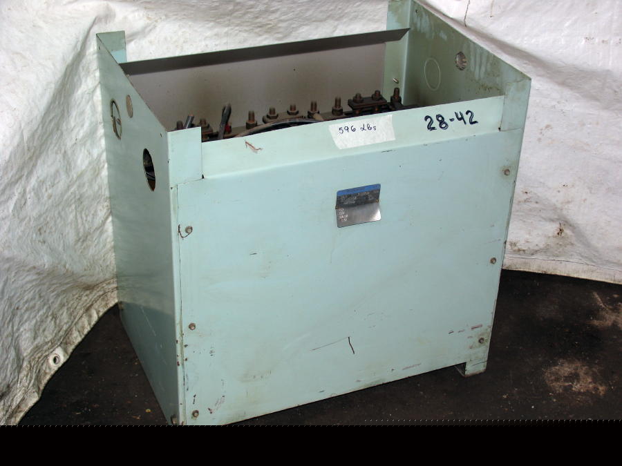 Westinghouse 33.8 kva dry-type transformer