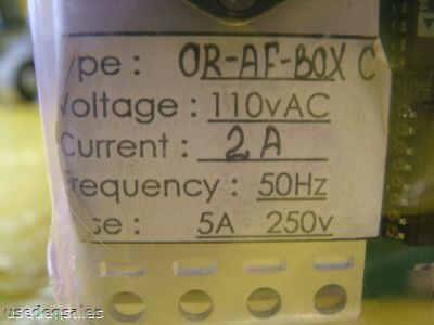 A.c.s. orbot motion controller or-af-boxc