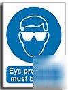 Eye protection worn sign - a.vinyl-300X400(ma-039-am)