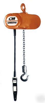 Columbus mckinnon (cm) lodestar hoist -1/2 ton capacity