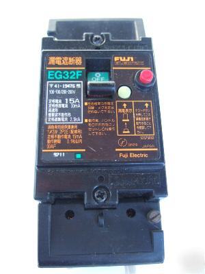 Fuji electric EG32F 15 amp breaker circuit fuse 