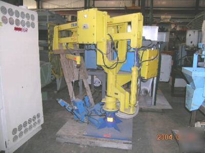 Strong arm hydraulic drum manipulator 1042