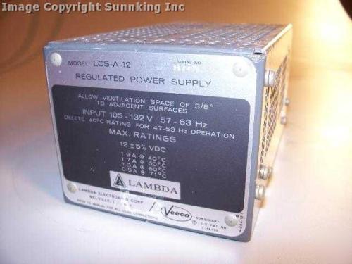 Veeco lambda electronics power suppl model lcs-a-12