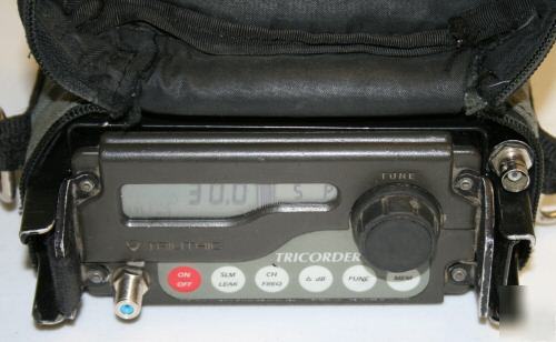 Trilithic tricorder ii catv coax signal leakage meter