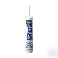 12 tubes of polyseamseal tub & tile adhesive caulk