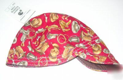 Cowboy gear welding hat 7 1/4 reversible rodeo western