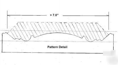 Belsaw custom large crown molding knife > 7 
