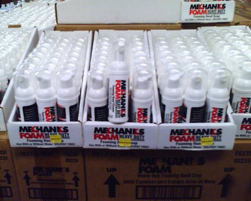 Lot 24/1.7OZ mechanics foam cleaner/degreaser hand soap