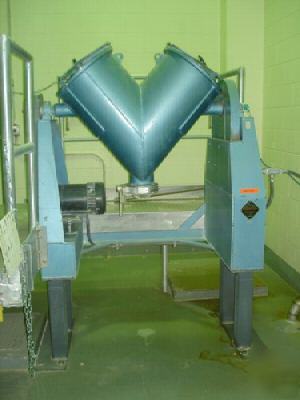 Patterson kelley 3 cu./ft. twin shell v-blender