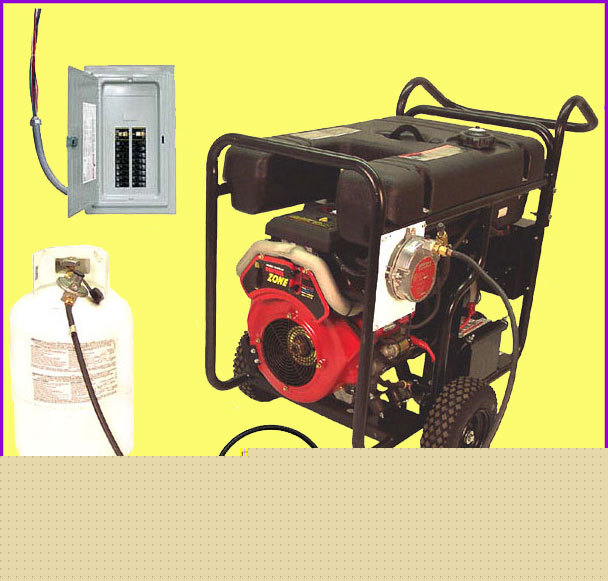 Special offer triple-fuel 17.5 k (26 k max) generator 