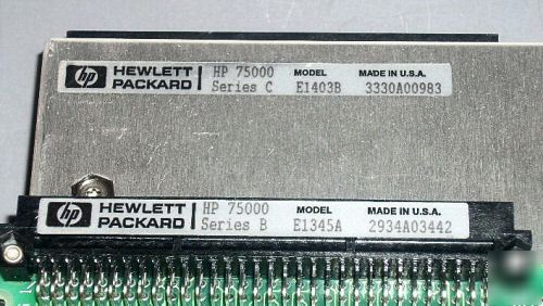 Hp E1345A b-size vxi 16-channel low-offset relay mux