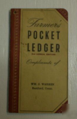 Farmer's pocket ledger 81ST annual edition 1947 / 1948