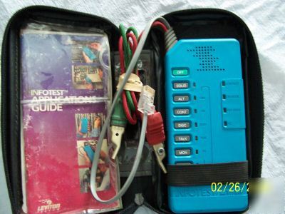 Telecomm datacom lan test equipment data telephone tone