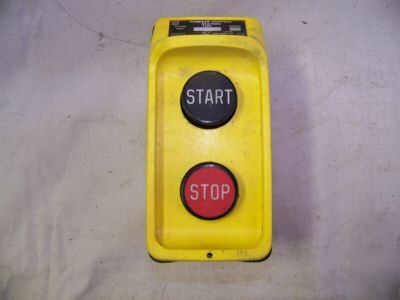 Square d pendant control station start stop hoist 