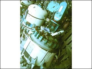 50 gal dedeitrich glass lined reactor, 150/100# - 17032
