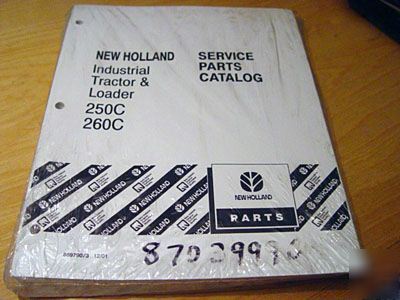 New ford holland 250C 260C tractor parts manual catalog