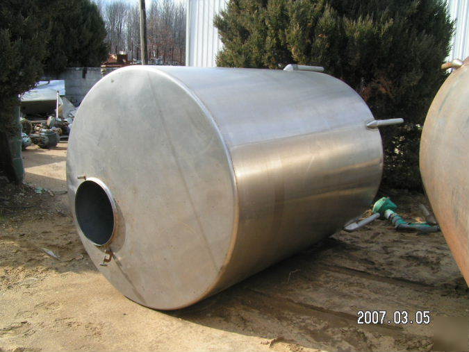 1060 gal 1000 gal stainless steel tank nj