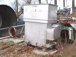 380 gallon stainless steel rectangular tank greco bros