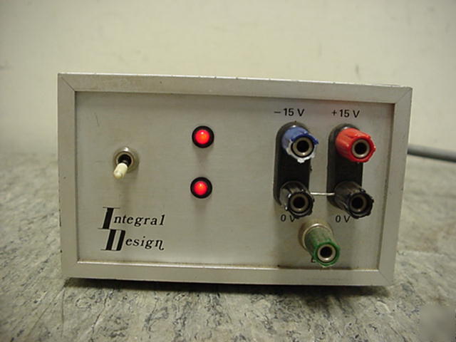 Integral design model PSO3 power supply 0 -15VOLTS