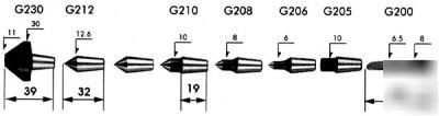 Live center MT2 inter changeable points