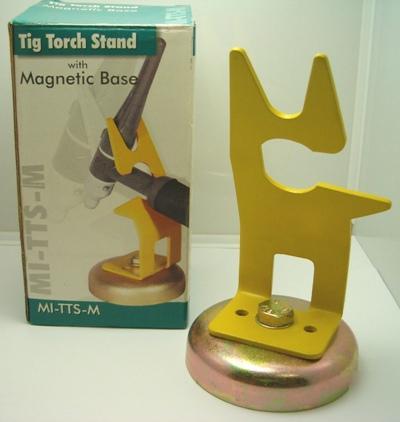 Magnetic tig torch stand holder