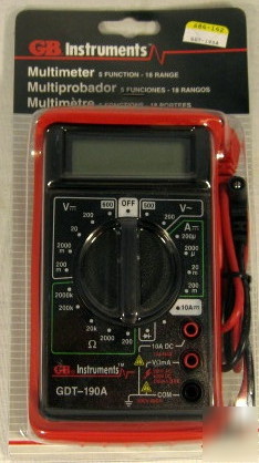 New digital multimeter electric tester /auto /voltage / 