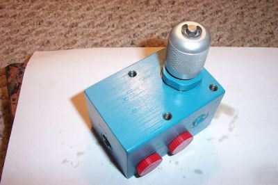 New hydraulic pressure relief valve adjustable teledyne 